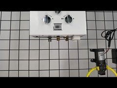 0.02-0.8Mpa 6L Gas Geyser LP Gas Camping Shower Hệ thống sưởi nước ngay lập tức
