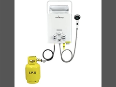 10L đĩa lạnh NG khí máy sưởi nước tay điều khiển nút trắng