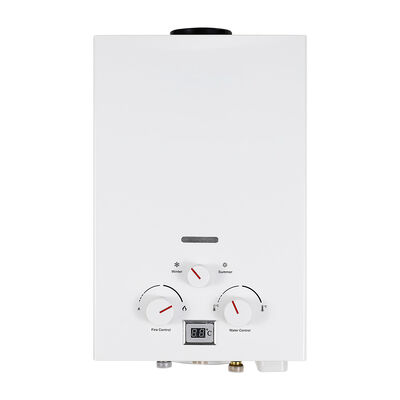 G1/2 Connection Size Flue Gas Water Heater Featuring Pressure Relief Valve Temperature Control Range 35 to 80 Degree for Continuous Operation