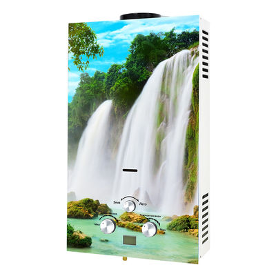 10L Tankless Instant Gas Geyser cho tắm sơn tấm kính
