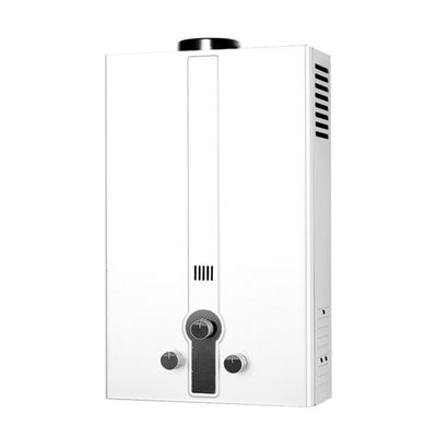 Máy sưởi nước bằng khí tức thời 10L bảng màu trắng 3 nút điều chỉnh nhiệt độ