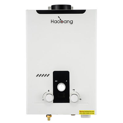 6L DC 3V LPG NG Khí nước sưởi phòng tắm Sưởi ấm ngay lập tức Không thùng