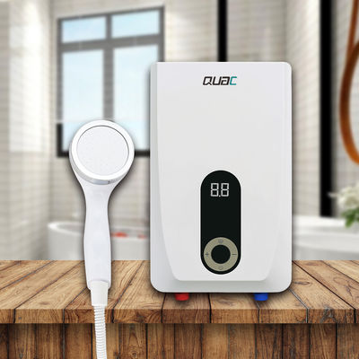 Máy sưởi nước không thùng 6KW với điều khiển cảm ứng và tấm sưởi bằng nhôm đúc đúc