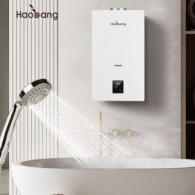80 °C cài đặt nhiệt độ khí đốt khói máy sưởi nước với logo in màn hình lụa và 1% phụ tùng miễn phí