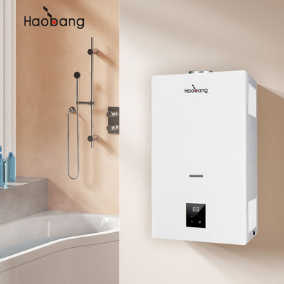 Máy sưởi nước khí LPG tiết kiệm năng lượng với nhiệt độ liên tục Màu bảng màu trắng