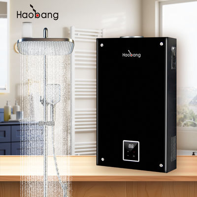 Máy sưởi nước khí khói gia dụng với tấm kim loại và áp suất nước khởi động 0,02Mpa-0,8Mpa để tiết kiệm năng lượng