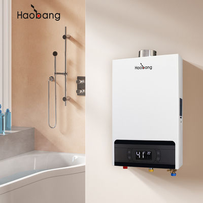 Máy sưởi nước khí thải ép 220V với logo in màn hình lụa và hiệu suất nhiệt cao ≥93%