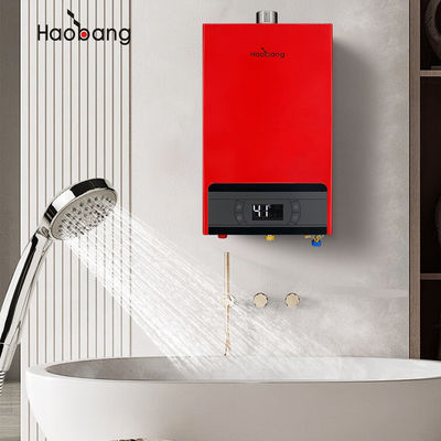 Máy sưởi nước bằng khí đốt với nhiệt độ nóng không đổi và màn hình LED tùy chọn