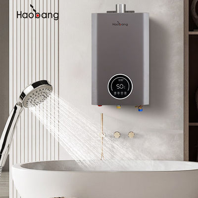 Áp suất khí NG 2000Pa / LPG 2800Pa Máy sưởi nước bằng khí thải ép với bảo vệ quá nóng và bảo vệ cháy